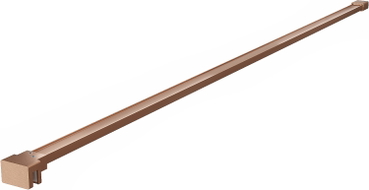 Mexen Uni-P1 přímá vzpěra pro sprchovou zástěnu 6-8 mm, kartáčovaná měď - 800-01-65