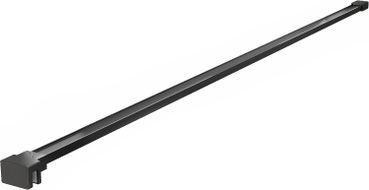 Mexen Uni-P1 Rovná vzpěra pro sprchovou zástěnu 6–8 mm, černá - 800-01-70