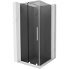 Mexen Velar posuvná sprchová kabina 110 x 110 cm, grafit, bílá - 871-110-110-41-20