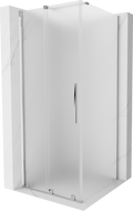 Mexen Velar posuvná sprchová kabina 120 x 120 cm, matná, chrom - 871-120-120-31-01