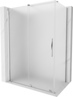 Mexen Velar sprchový kout posuvný 130 x 75 cm, matný, chrom - 871-130-075-31-01