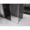 Mexen Velar posuvný sprchový kout 150 x 70 cm, grafit, zlatý kartáčovaný - 871-150-070-41-55