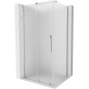 Mexen Velar rozkládací sprchový kout 150 x 100 cm, mráz, chrom - 871-150-100-31-01