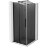 Mexen Velar posuvný sprchový kout 120 x 120 cm, grafit, černý - 871-120-120-41-70