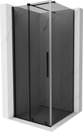 Mexen Velar posuvná sprchová kabina 100 x 100 cm, grafit, černá - 871-100-100-41-70