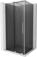 Mexen Velar sprchový kout posuvný 110 x 85 cm, grafit, kartáčovaný nikl - 871-110-085-41-97