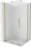 Mexen Velar posuvná sprchová kabina 120 x 80 cm, matná, zlatá - 871-120-080-31-50