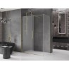 Mexen Velar posuvná sprchová kabina 140 x 80 cm, mat, zlatá - 871-140-080-31-50
