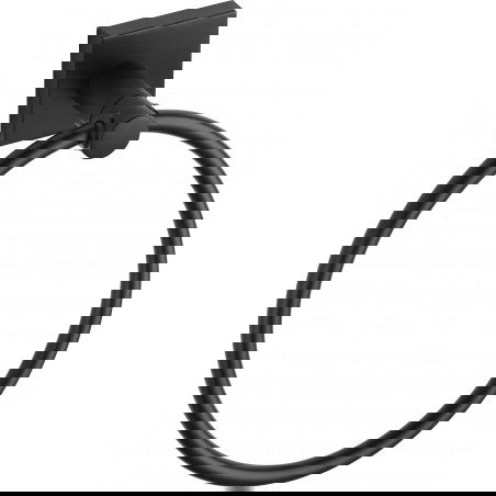 Mexen Rufo věšák na ručník, černý - 7050932-70