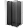 Mexen Velar Duo sprchový kout posuvný 100 x 90 cm, grafit, gun metal - 871-100-090-42-95