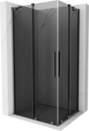 Mexen Velar Duo sprchový kout posuvný 100 x 90 cm, grafit, gun metal - 871-100-090-42-95