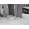 Mexen Velar L Duo posuvná sprchová kabina 100 x 90 cm, námraza, chrom - 871-100-090-02-33-01
