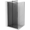 Mexen Velar shrnovací sprchová stěna Walk-in 120 x 200 cm, grafit 8 mm, gun metal - 871-120-000-43-95