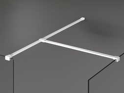 Mexen T spojka pro nástěnné vzpěry, bílá - 800-09-20