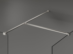 Mexen T spojka pro nástěnné podpěry, kartáčovaný nikl - 800-09-97