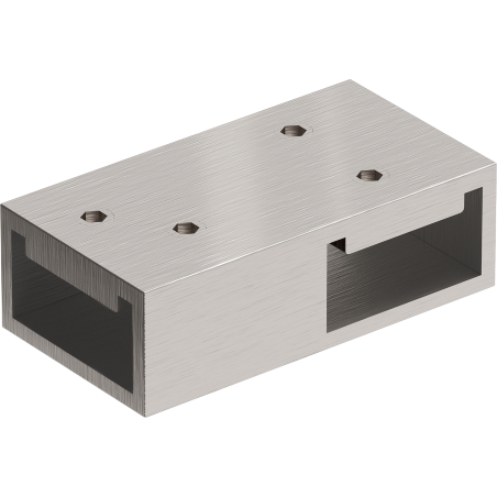 Mexen T spojka pro nástěnné podpěry, kartáčovaný nikl - 800-09-97