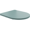 Mexen slim pomalu padající sedátko, duroplast, světle zelená matná - 39740048