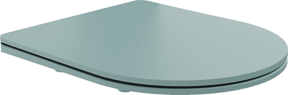 Mexen slim pomalu padající sedátko, duroplast, světle zelená matná - 39740048