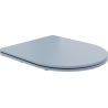 Mexen deska zpomaleně sklápějící slim, duroplast, šedo-modrá matná - 39740069