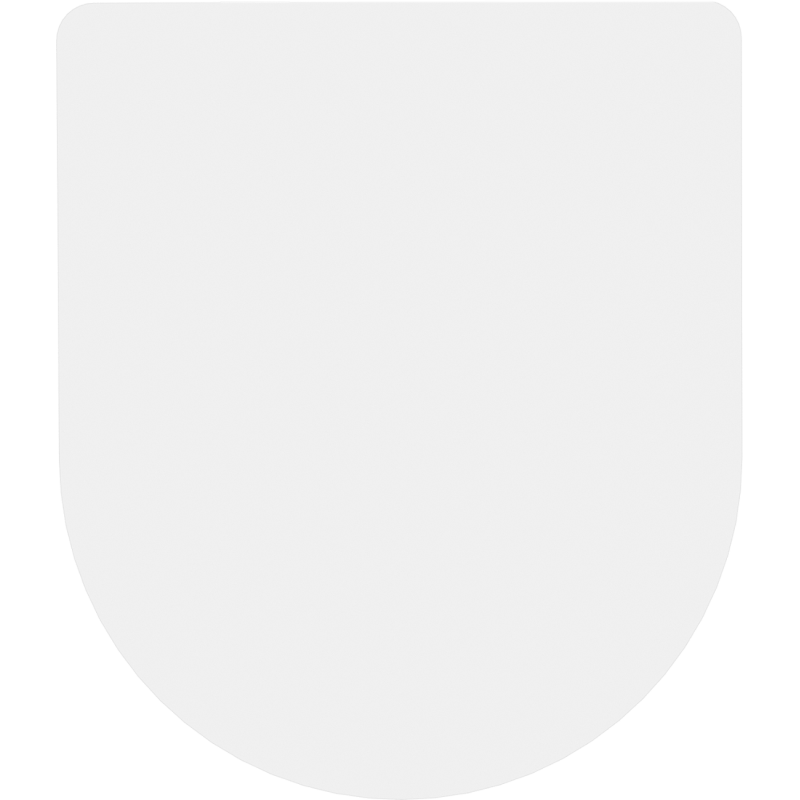 Mexen deska pomalu klesající slim, duroplast, bílá matná - 39740001