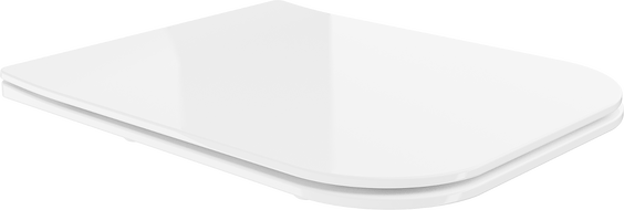 Mexen Madox pomalu padající deska slim, duroplast, bílý lesk - 39154000