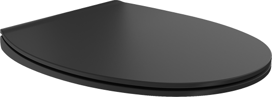 Mexen Egg deska pomalu klesající slim, duroplast, černá mat - 39243085
