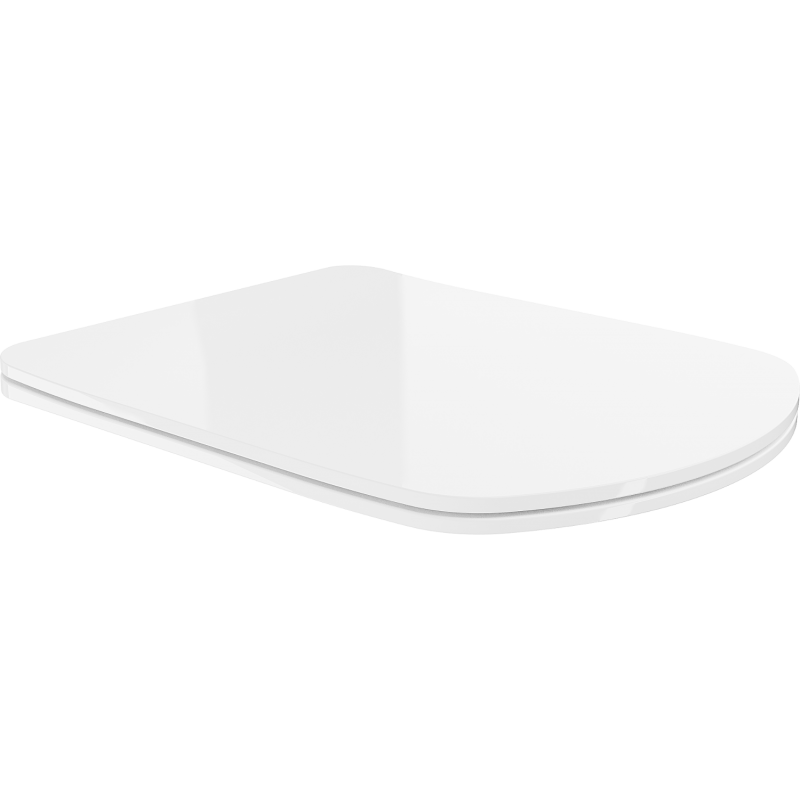 Mexen Vito deska pomalu sklopná slim, duroplast, bílý lesk - 39174000