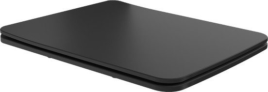 Mexen Vera deska pomalu klesající slim, duroplast, černá matná - 39164085