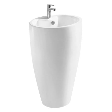 Mexen Orkla volně stojící umyvadlo 49 x 37 cm, bílá - 26065000