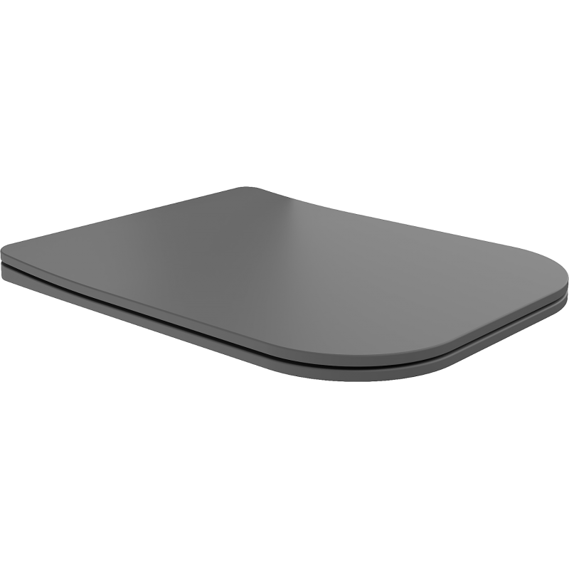 Mexen Teo deska pomalu klesající slim, duroplast, šedá tmavá matná - 39840071