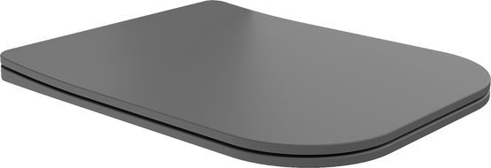 Mexen Teo deska pomalu klesající slim, duroplast, šedá tmavá matná - 39840071