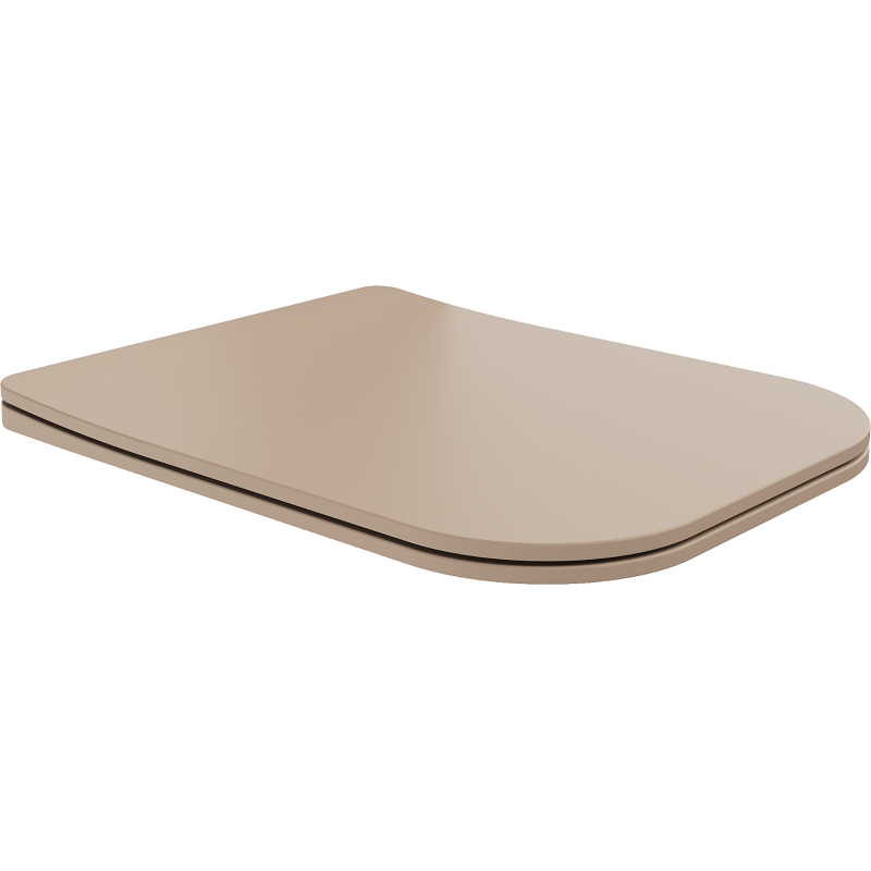 Mexen Teo sedátko pomalu klesající slim, duroplast, cappuccino mat - 39840064