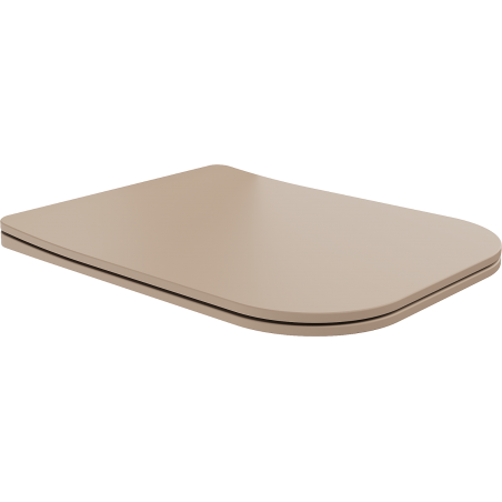 Mexen Teo sedátko pomalu klesající slim, duroplast, cappuccino mat - 39840064