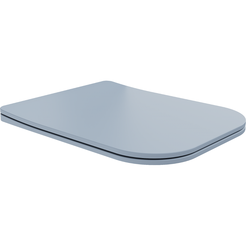 Mexen Teo pomalu padající deska slim, duroplast, šedo-modrá matná - 39840069