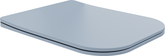 Mexen Teo pomalu padající deska slim, duroplast, šedo-modrá matná - 39840069