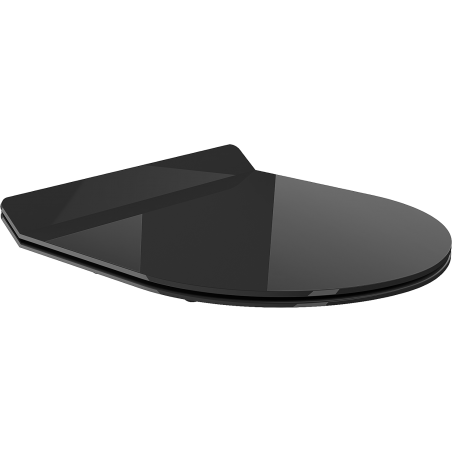 Mexen Lena pomalu klesající deska slim, duroplast, černý lesk - 39242070