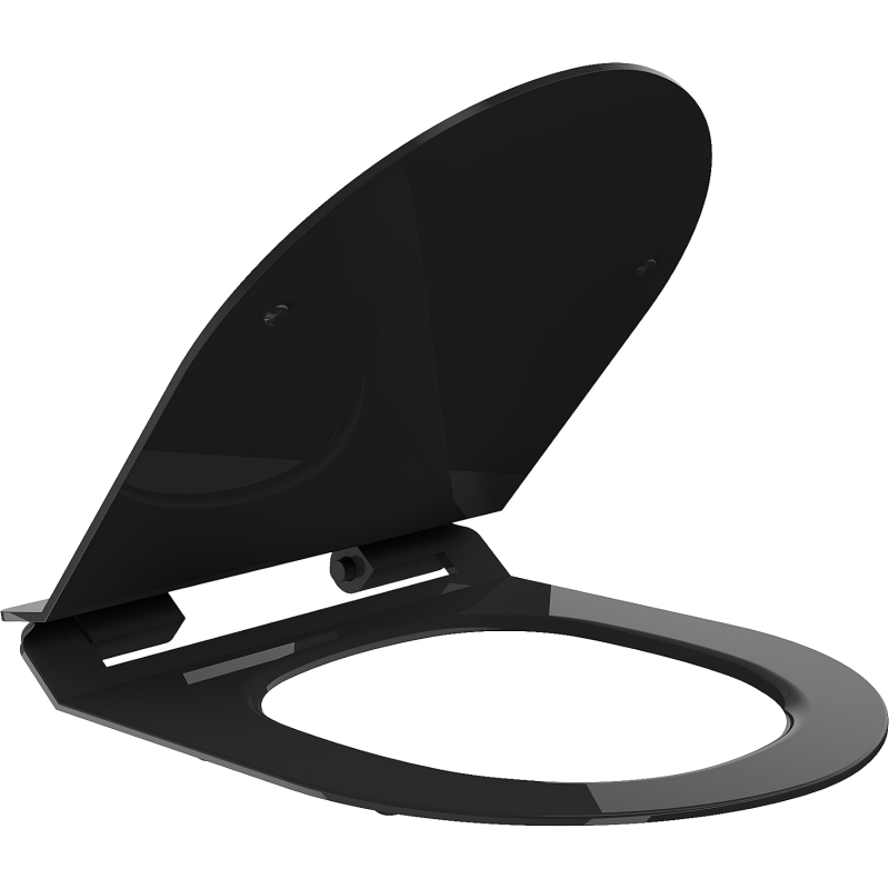 Mexen Lena pomalu klesající deska slim, duroplast, černý lesk - 39242070