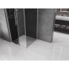 Mexen Velar L posuvná sprchová kabina 100 x 100 cm, grafitová, chrom - 871-100-100-43-01