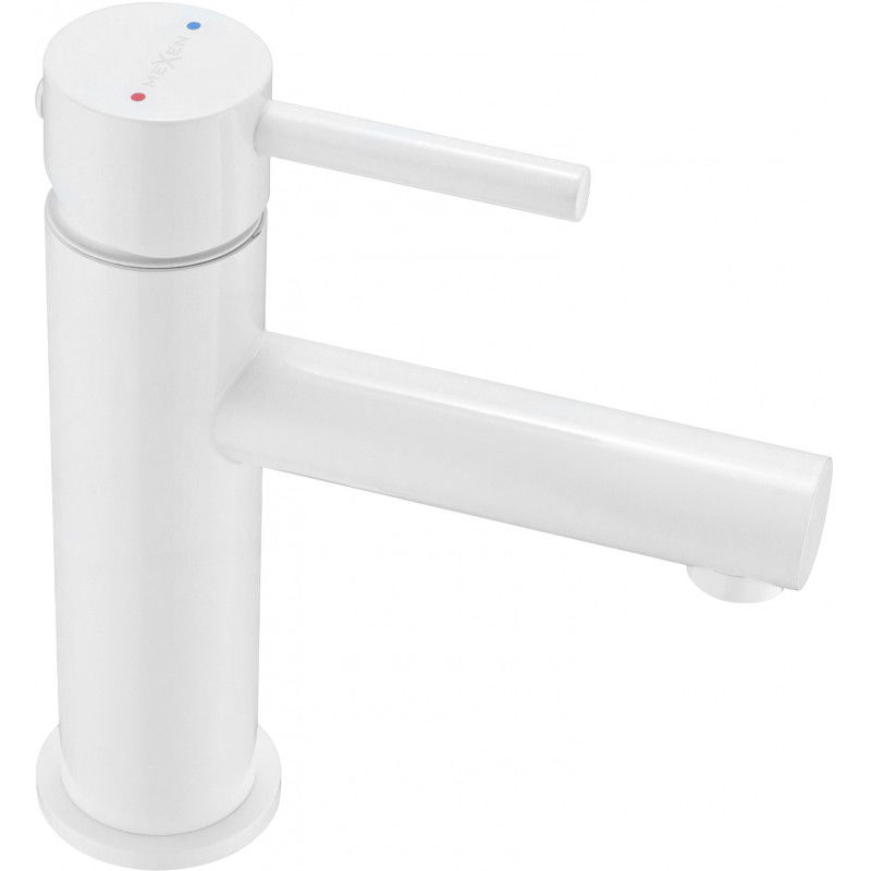 Mexen Elba umyvadlová baterie, bílá - 74100-20