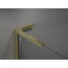 Mexen Velar L sprchový kout posuvný 110 x 80 cm, průhledný, zlatý - 871-110-080-03-50