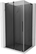 Mexen Velar L posuvné sprchové dveře 100 x 80 cm, grafit, gun metal - 871-100-080-43-95
