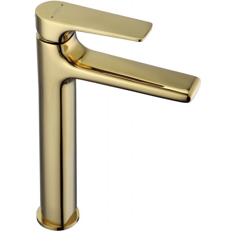Mexen Lynx vysoká umyvadlová baterie, zlatá - 745910-50