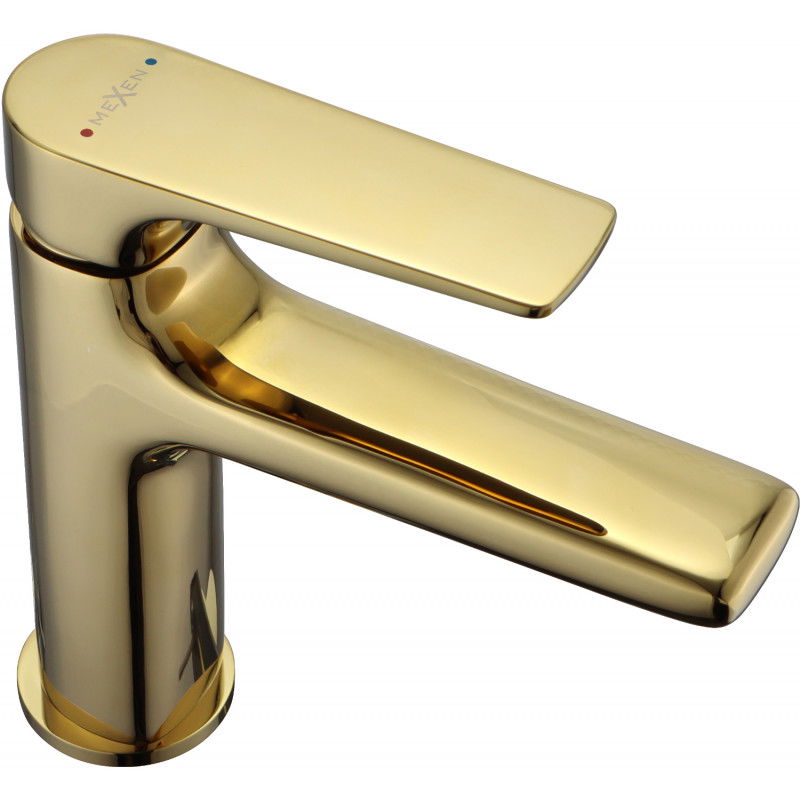 Mexen Lynx baterie umyvadlová, zlatá - 745900-50