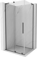 Mexen Velar L posuvná sprchová kabina 120 x 85 cm, transparentní, gun gray kartáčovaný - 871-120-085-03-66