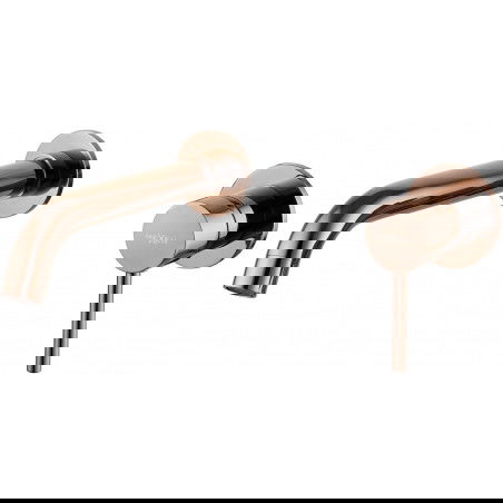 Mexen Alma podomítková umyvadlová baterie, růžové zlato - 75015-60