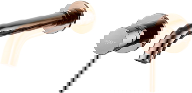 Mexen Alma podomítková umyvadlová baterie, růžové zlato - 75015-60