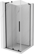 Mexen Velar L posuvná sprchová kabina 120 x 120 cm, transparentní, černá- 871-120-120-03-70