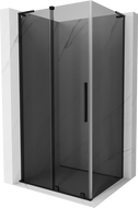 Mexen Velar L posuvný sprchový kout 120 x 85 cm, grafit, černá - 871-120-085-43-70