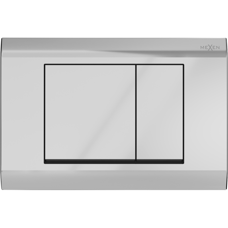 Mexen Fenix Air 01 pneumatické splachovací tlačítko, lesklý chrom - 6A0101