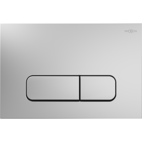 Mexen Fenix Air 02 pneumatické splachovací tlačítko, chrom matný - 6A0202